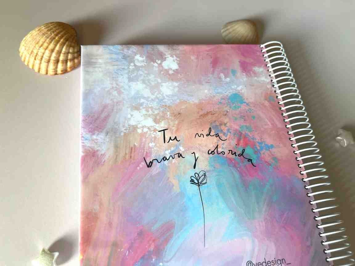 Cuaderno con Líneas – Sol, Olas y Tus Locuras
