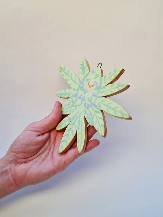 Cannabis - Cerámica Mural