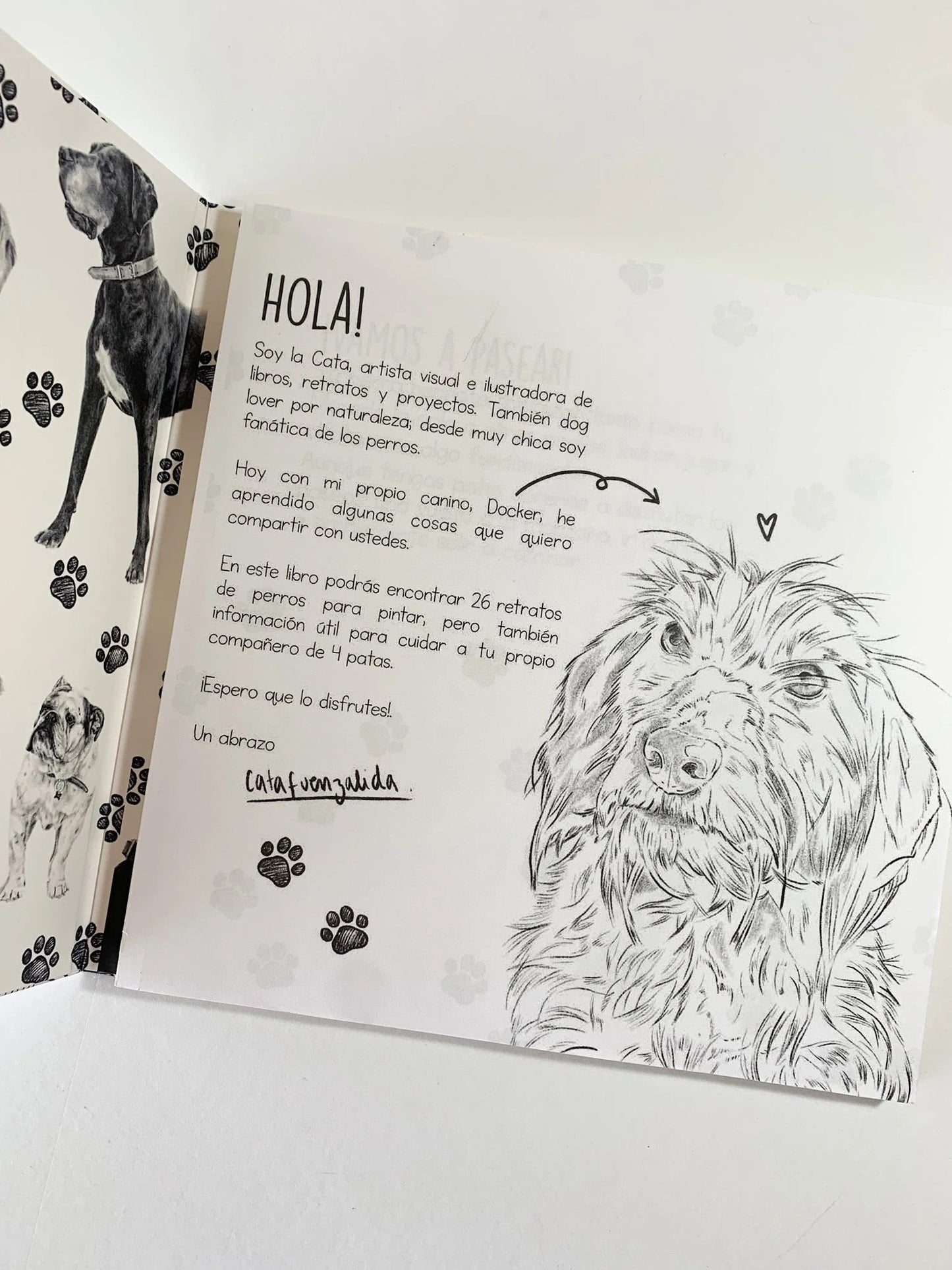 Libro para Colorear Perros - Cata Fuenzalida