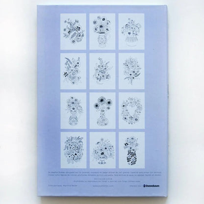 Libro para Colorear Flora - Jo Jiménez