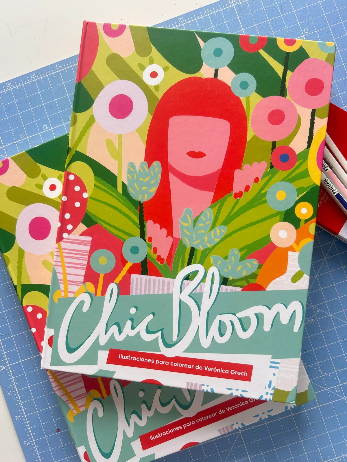 Libro para Colorear: Chic Bloom