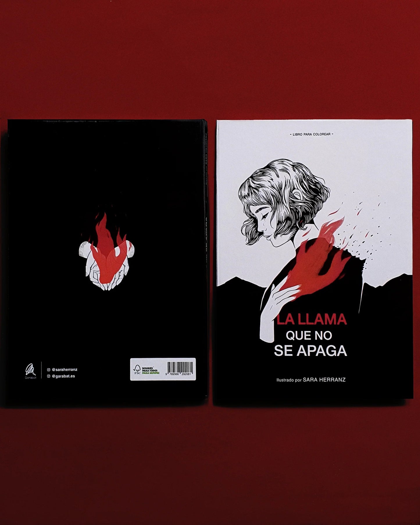 Libro para Colorear La Llama que No Se Apaga - Sara Herranz