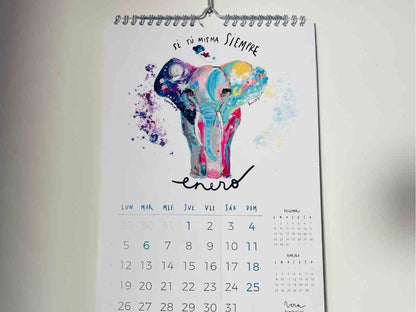 Calendarios de pared de la Vera