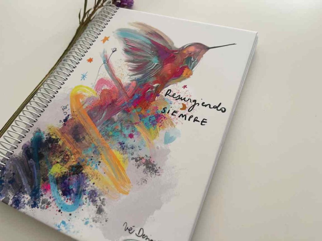 Cuaderno hojas con lineas - Cuaderno Fénix Fenix resurgiendo siempre