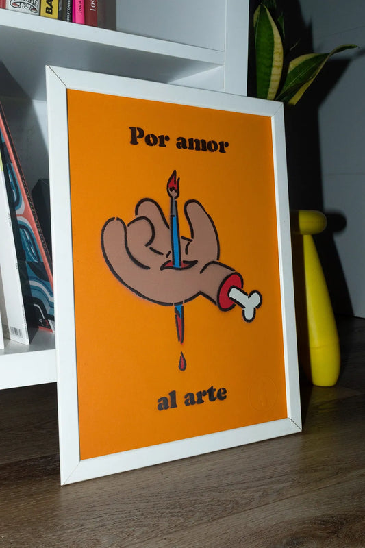 Stencil Por Amor al arte