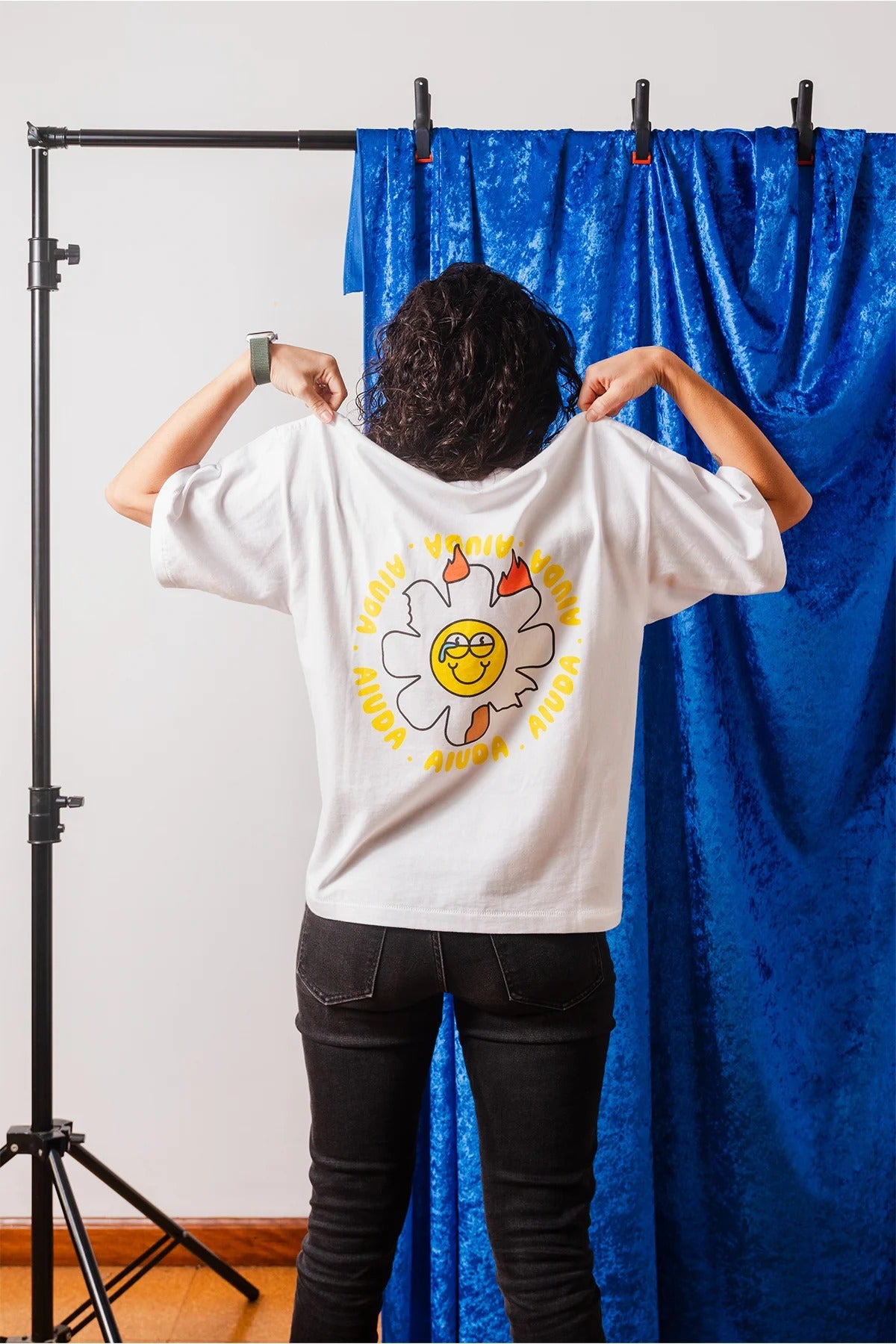 Camiseta Oversize Aiuda