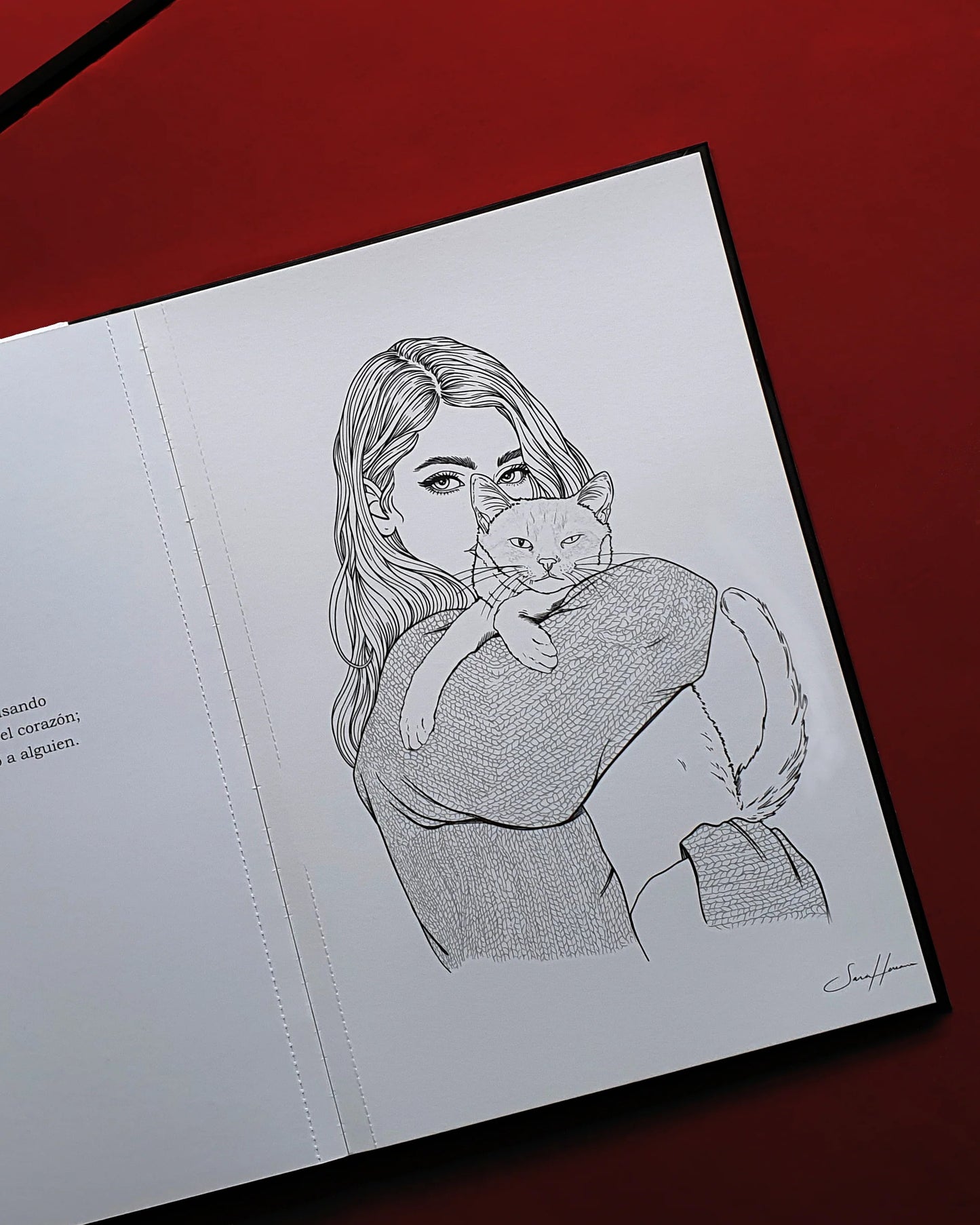 Libro para Colorear La Llama que No Se Apaga - Sara Herranz