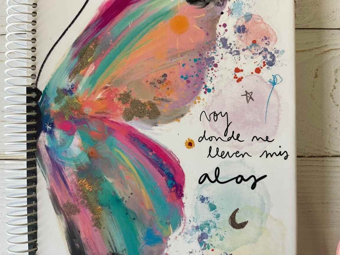 Cuaderno con Líneas – Mariosa, Voy Donde Me Lleven Mis Alas