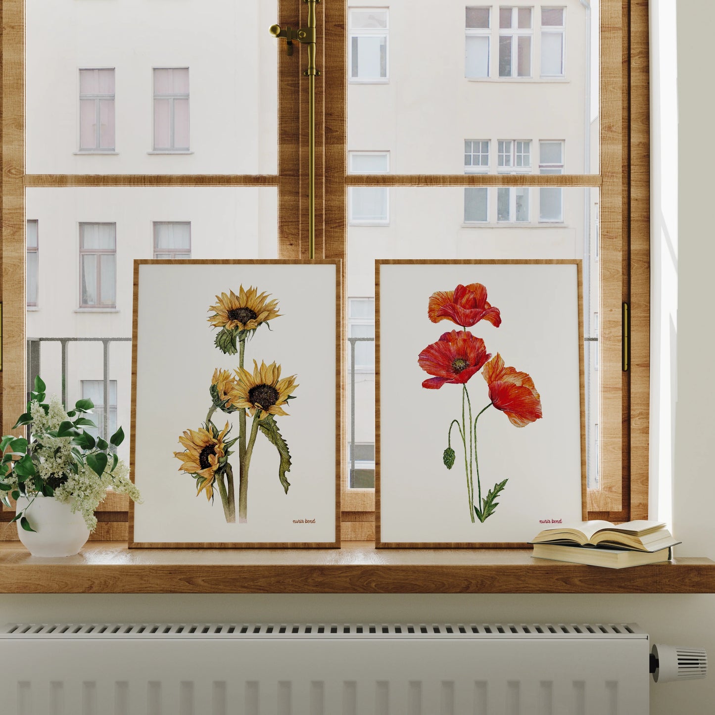 Print Flores Girasoles