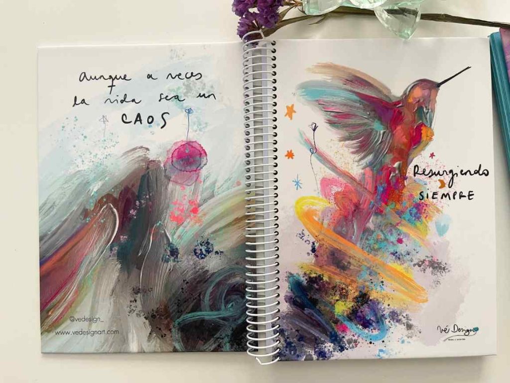 Cuaderno hojas con lineas - Cuaderno Fénix Fenix resurgiendo siempre
