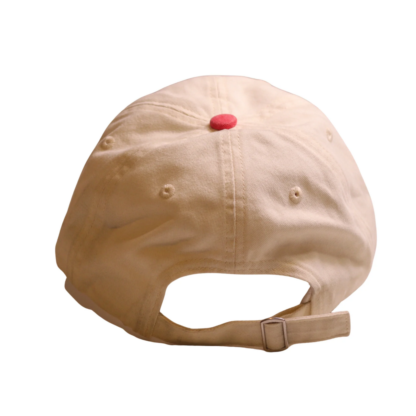 Gorra Dad Hat Rosa y Blanca – Algodón 100% Letras Bordadas