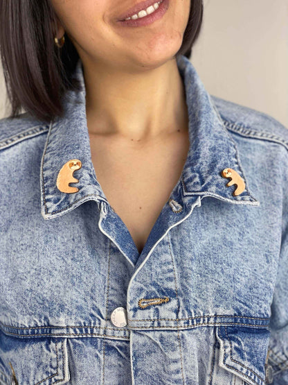 Broches: Abrazo de Perezosos