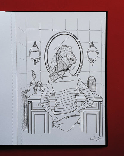 Libro para Colorear La Llama que No Se Apaga - Sara Herranz