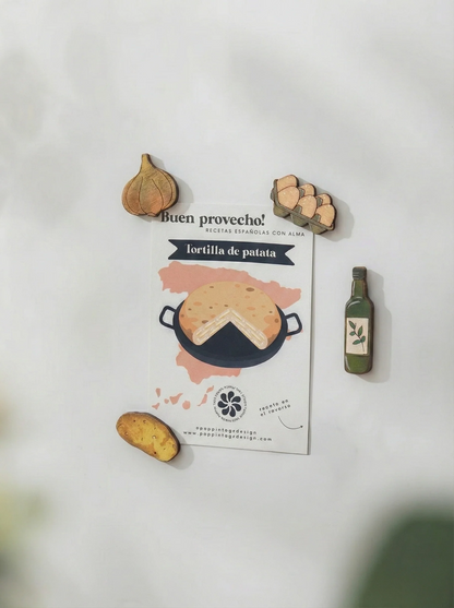 Imanes con Receta: Tortilla