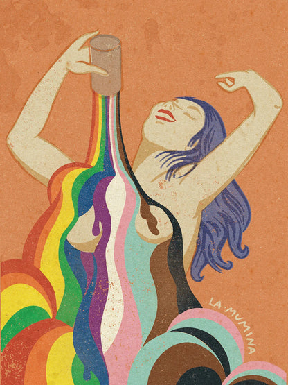 Lámina "Celebrate" - Orgullo LGTBIQ+ Celebración