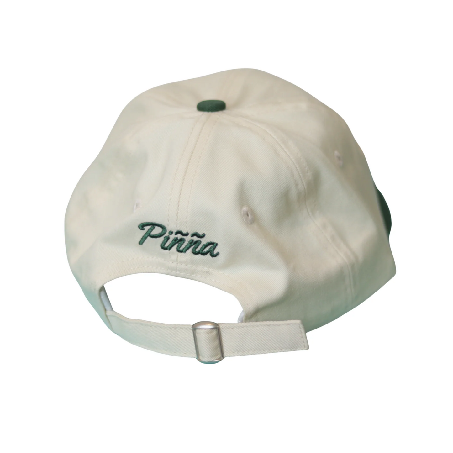 Gorra “Sí a Todo” – Beige y Verde Piñña