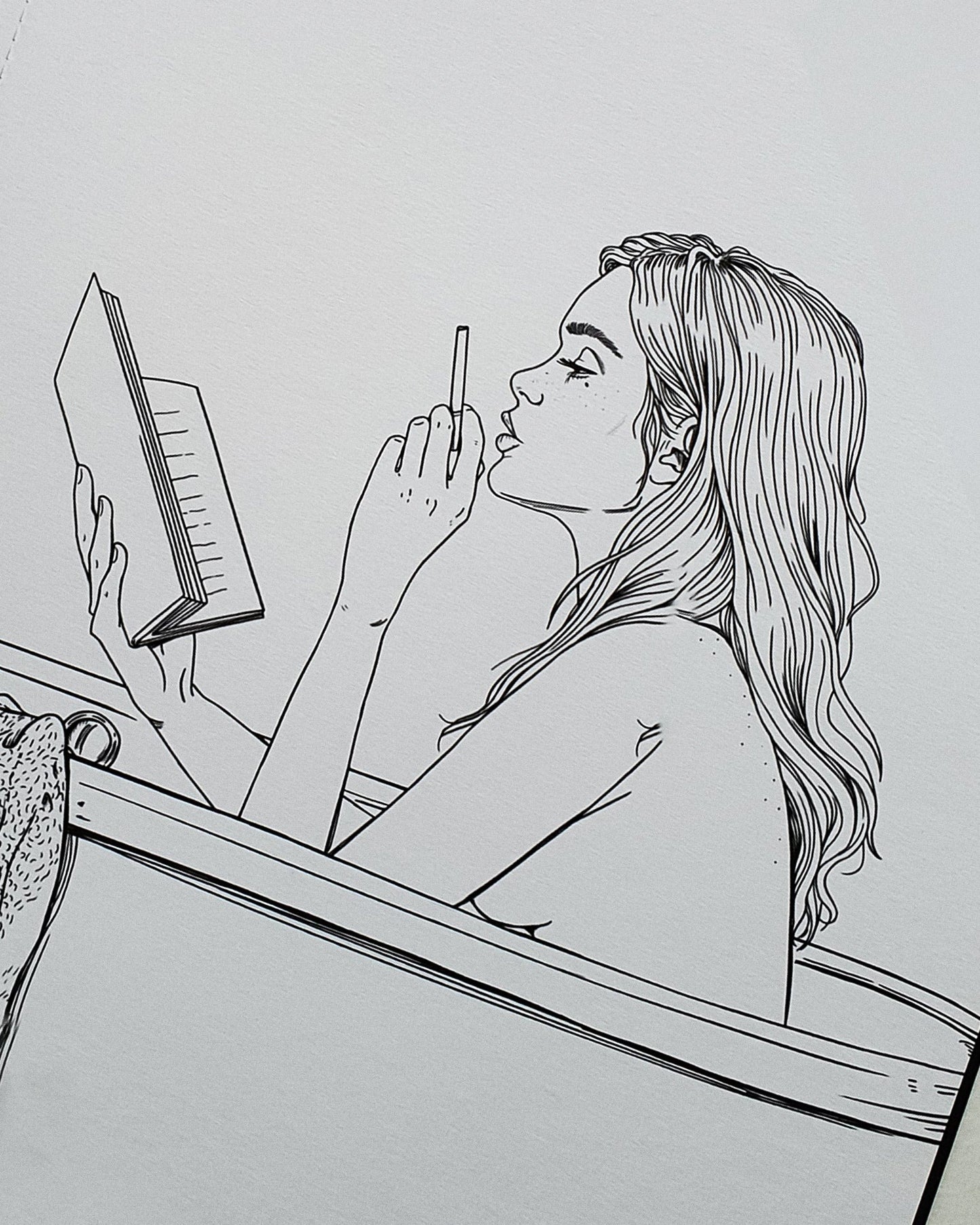 Libro para Colorear La Llama que No Se Apaga - Sara Herranz