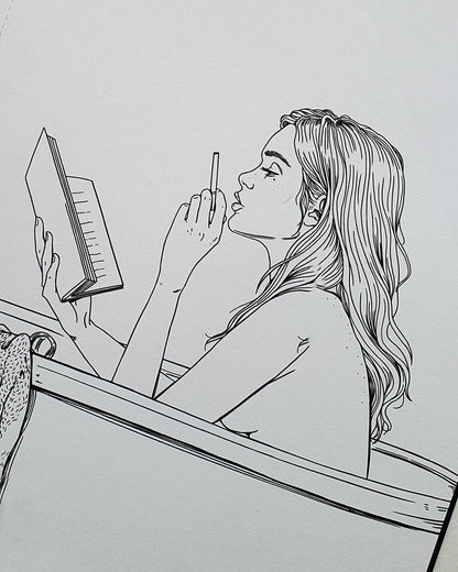 Libro para Colorear La Llama que No Se Apaga - Sara Herranz