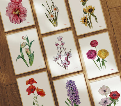 Print Flores Girasoles