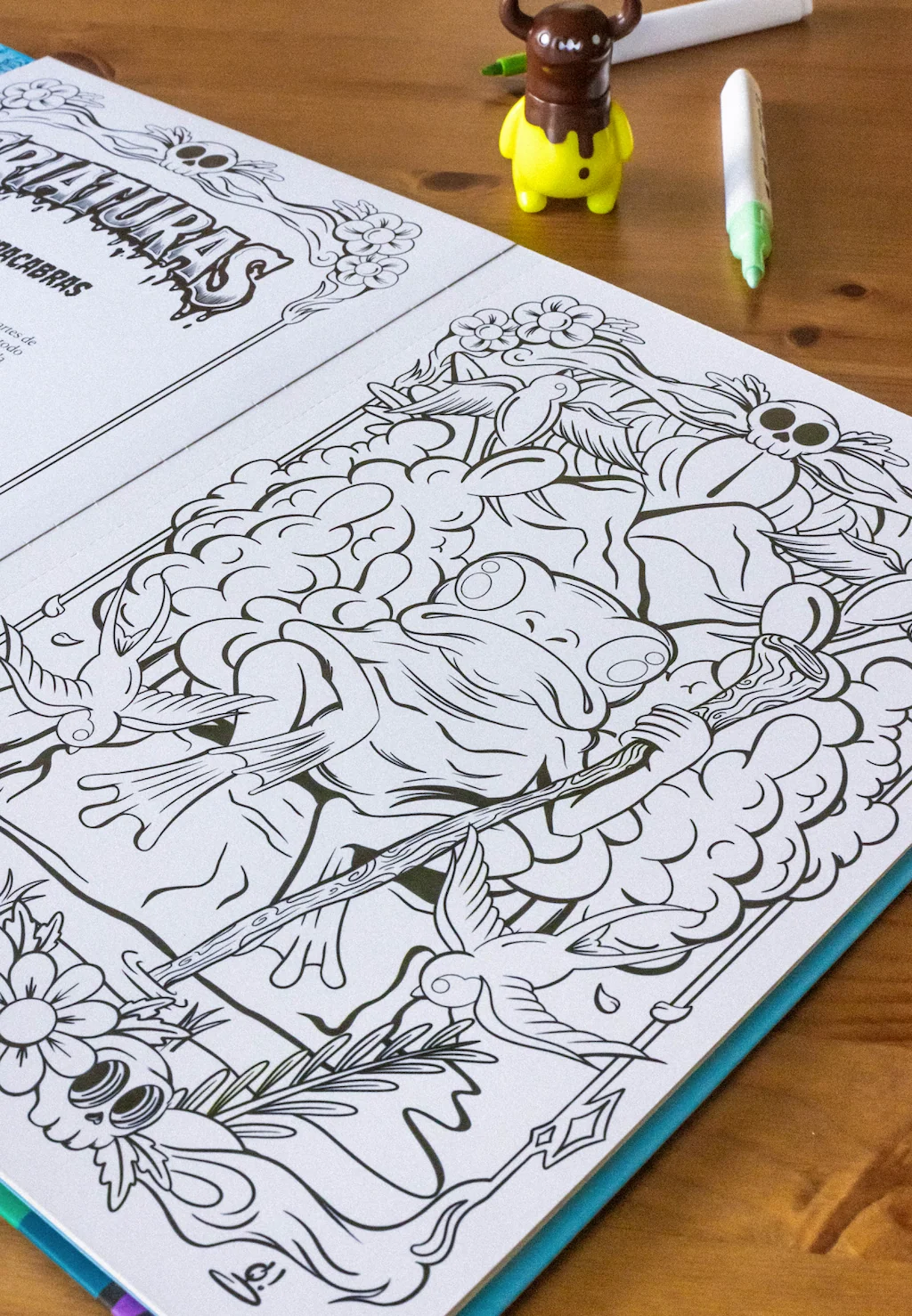 Libro para Colorear: Criaturas