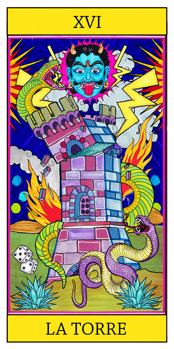 Lamina Arcano Mayor: La Torre