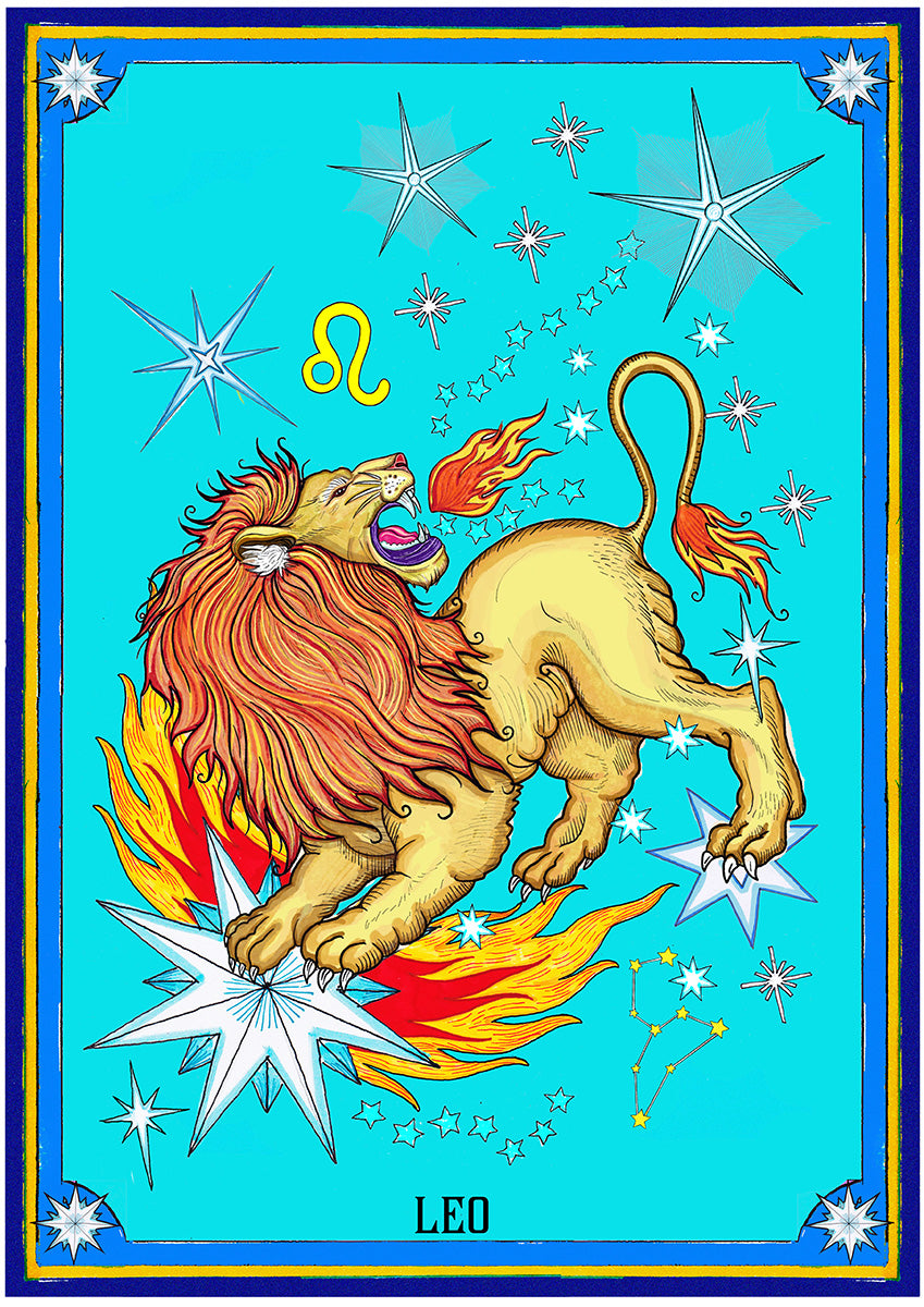 Lamina Horóscopo Grecolatino: Leo