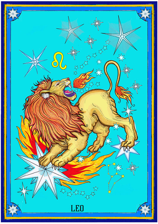 Lamina Horóscopo Grecolatino: Leo