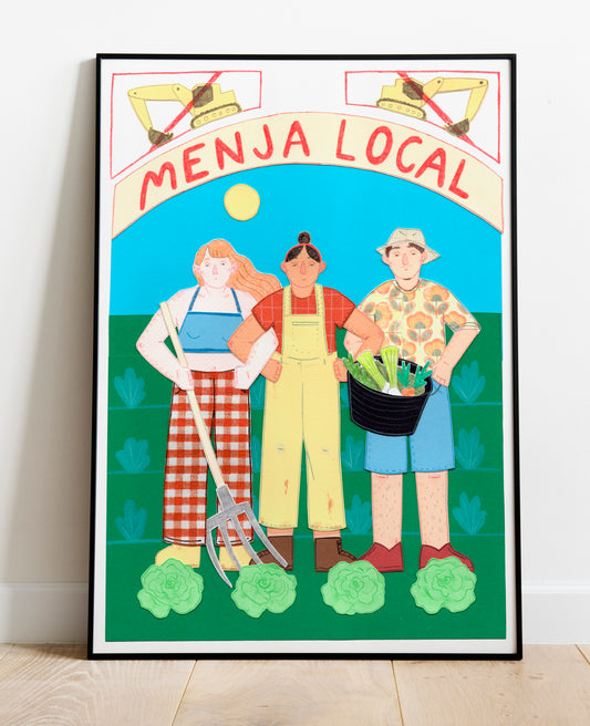 Print A4 "Menja local"