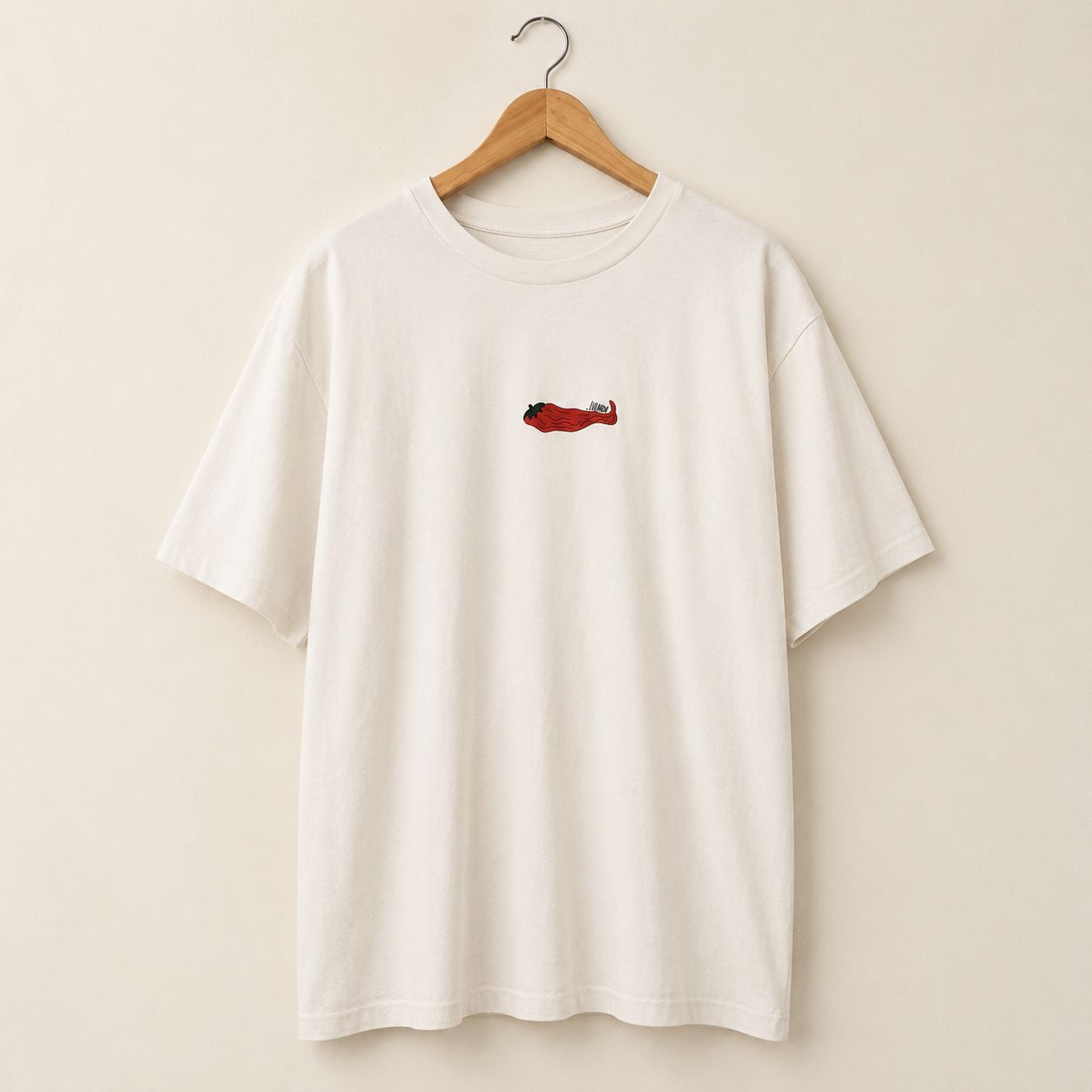 Camiseta Just Chillin - Ajíes - 100% algodón orgánico, 180 gr