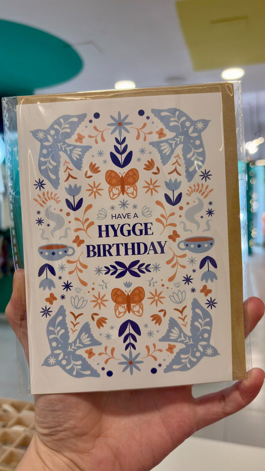 Tarjeta “Have a Hygge Birthday”