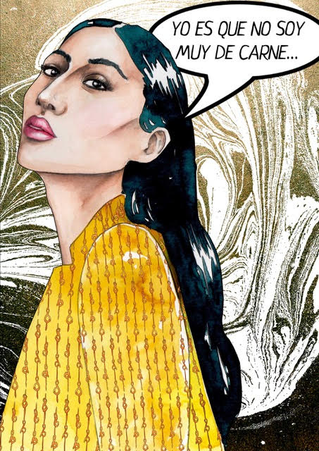 Lámina “Perdona. tú quién eres?” A4