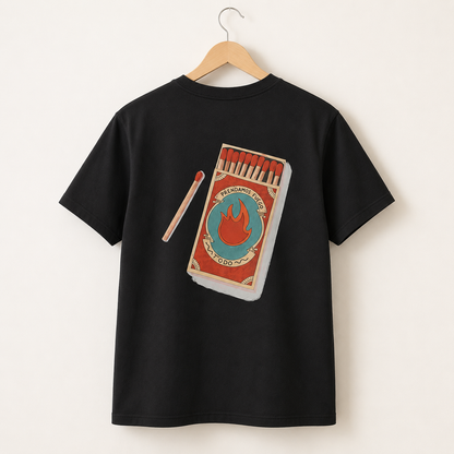 Camiseta Prendamos fuego todo - Lali Marti ft. Poc a Poc | 100% Algodón orgánico 180 gr.
